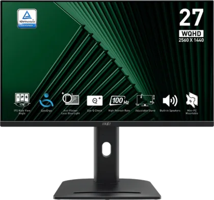 MSI PRO MP275QPG 27 Inch Quad HD Monitor