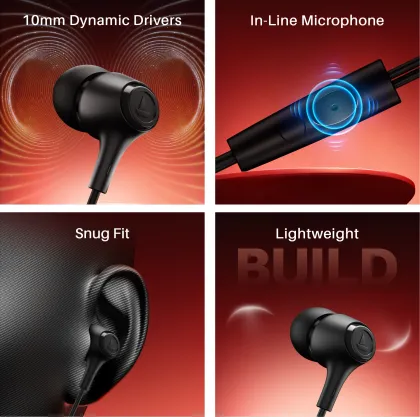 boAt Bassheads 95 Wired Earphones
