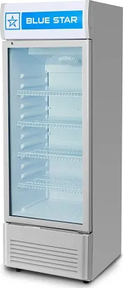 Blue Star VC325 301 L Single Glass Door Visi Cooler