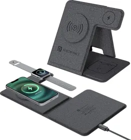 Portronics Freedom Fold 3 Wireless Charger