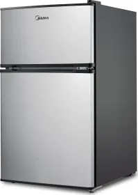 Midea WHD-113FSS1 3.1 Cu Ft Double Door Mini Refrigerator