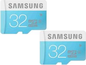 Samsung MicroSD Card 32GB Class 6 (Pack of 2)