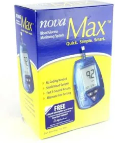 Nova Max Plus Blood Glucometer