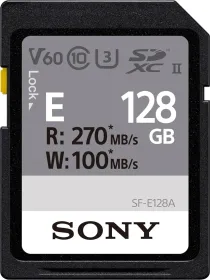 Sony SF-E128 128GB SDXC UHS-II Memory Card