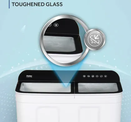 Haier HTW85-178BK 8.5 kg Semi Automatic Washing Machine