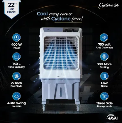 Havai Cyclone 24 140 L Desert Air Cooler