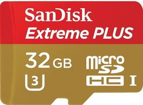 SanDisk Extreme Plus 32GB U3 MicroSDXC 80MB/s Memory Card