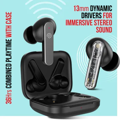 pTron Basspods Spell True Wireless Earbuds