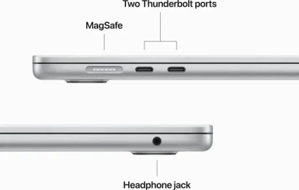Apple MacBook Air 15 2023 ‎MQKT3LL/A Laptop (Apple M2/ 8GB/ 512GB SSD/ 10 Core GPU/ macOS)