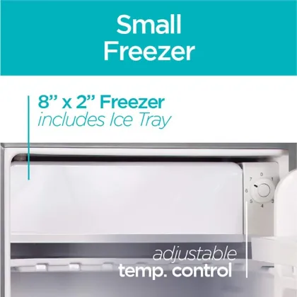 BLACK+DECKER BCRK25V 2.5 Cu Ft Single Door Mini Refrigerator
