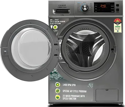 Croma CRLWFL0755W7903 7.5 kg Fully Automatic Front Load Washing Machine