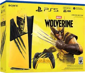 Sony PlayStation 5 Slim Digital Edition Gaming Console - Marvel's Wolverine Limited Edition Bundle