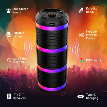 pTron Fusion Theatre 60W Bluetooth Speaker