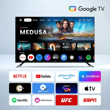 VW VW50GQ1 50 inch Ultra HD 4K Smart QLED TV