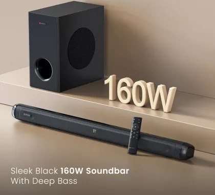 Portronics Pure Sound 108 160W Bluetooth Soundbar