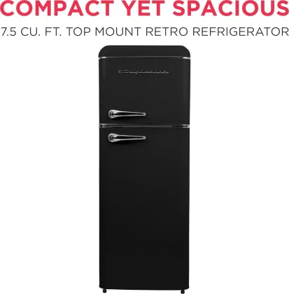 Frigidaire ‎EFRO796ONYX 7.5 Cu Ft Double Door Refrigerator