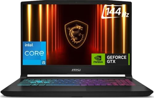 MSI Katana 15 HX B14WEK-104IN Gaming Laptop (14th Gen Core i5/ 16GB/ 512GB SSD/ Win11 Home/ 8GB RTX 5050 Graph)