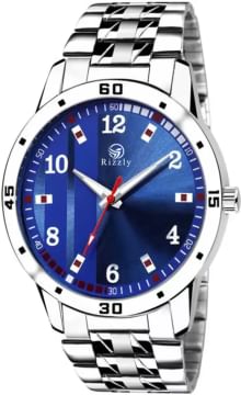 Embassy Blue Dial Rich Look Analog Watch