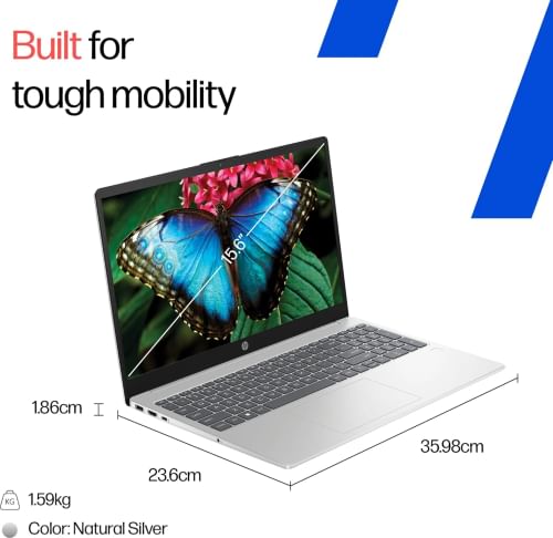 HP 15-fd0667TU Laptop (Intel Core 5 120U/ 16GB/ 1TB SSD/ Win11 Home)