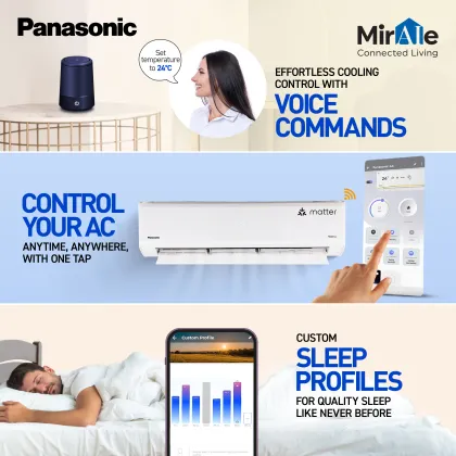 Panasonic CS/CU-SU18AKY3WX 1.5 Ton 3 Star 2025 Inverter Split AC