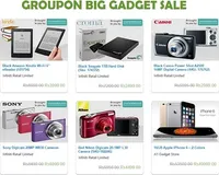 Groupon Big Gadget Sale : 1 TB Hard Disk @ 3499 | 16 MP Camera @ 2999, | Amazon Kindle @ 3999 & More