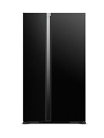 Hitachi R-S700PND0-GBK 641 L Side by Side Refrigerator