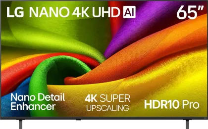 LG Nano NU85 65 inch Ultra HD 4K Smart LED TV (65NU850BPUA)
