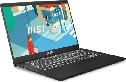 MSI Modern 14 C13M-1465IN Laptop (13th Gen Core i3/ 8GB/ 512GB SSD/ Win11 Home)