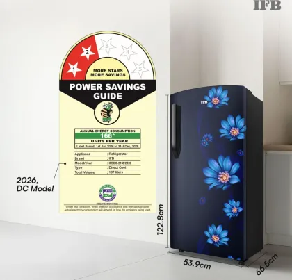 IFB IFBDC-213BXBWE 187 L 2 Star Single Door Refrigerator - Price