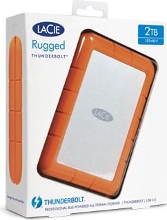 Lacie Rugged Thunderbolt 9000489 2TB external hard drive
