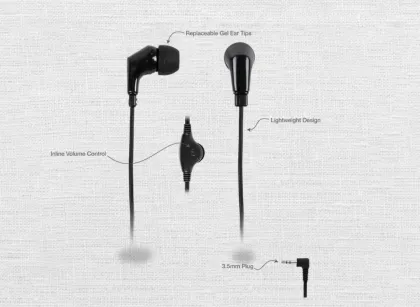 Cyber Acoustics ACM-60B Wired Earphones