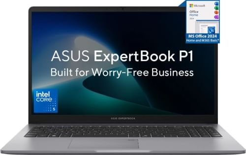 Asus ExpertBook P1 P1503CVA-S72288WS Laptop (Intel Core 5 210H/ 32GB/ 512GB/ Win11)