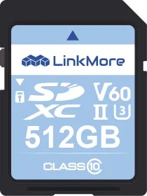 LinkMore XV26 512GB SDXC UHS-II Memory Card