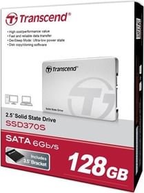 Transcend TS128GSSD370 128GB Wired External Hard Drive (External Power Required)