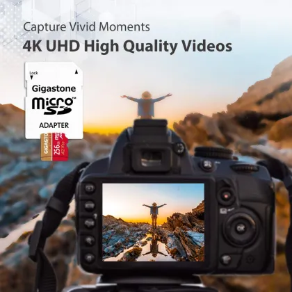 Gigastone ‎4K Camera Pro 256GB Micro SDXC UHS-1 Memory Card - image 5