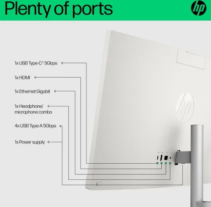HP 24-cr0014in All in One PC (AMD Ryzen 3 7320U/ 8 GB RAM/ 512 GB SSD/ Win 11) - image 4
