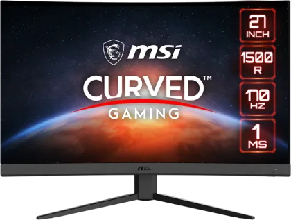 MSI G27CQ4 E2 27 inch Quad HD Curved Gaming Monitor