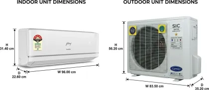 Godrej SIC 18STC5 WZQ IOT 1.5 Ton 5 Star 2025 Inverter Split AC