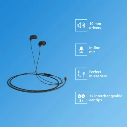 Philips TAE1126 Wired Earphones