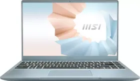 MSI Modern 14 B10MW-426IN Laptop (10th Gen Core i3/ 8GB/ 256GB SSD/ Win 10 Home)