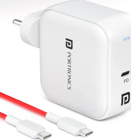 Portronics Adapto 65C Wall Charger