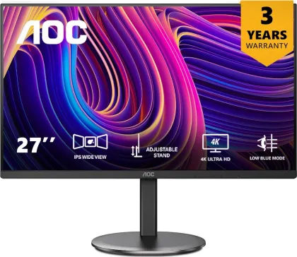 AOC U27V4 27 inch Ultra HD 4K Monitor