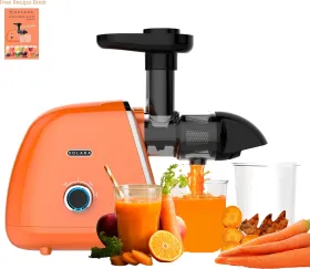 Solara Orange SOL-JUC-101 150W Cold Press Juicer