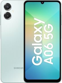 Samsung Galaxy A06 5G vs Realme Note 60x