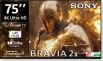 Sony Bravia II S25BM2 75 inch Ultra HD 4K Smart LED TV (K-75S25BM2)