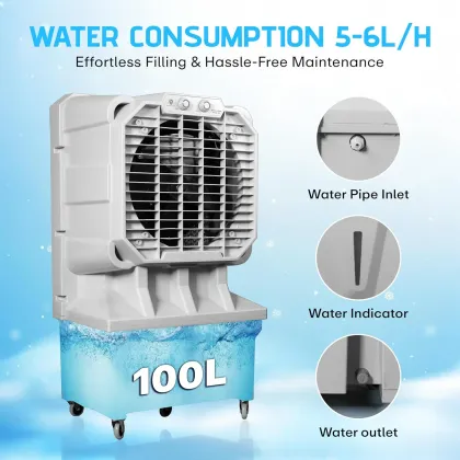 Power Guard Jetmax Super Strom 100 L Desert Air Cooler