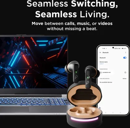 Pebble BlissBuds Hue True Wireless Earbuds