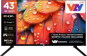 VZY X43UHQG5 43 inch Ultra HD 4K Smart QLED TV