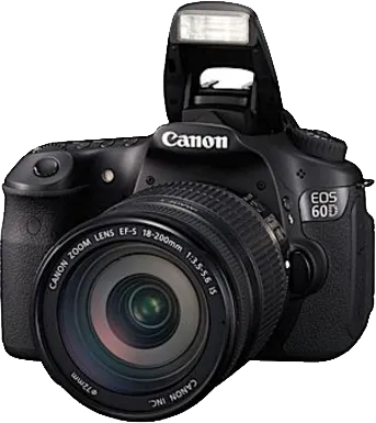 Canon EOS 60D SLR (Kit III EF-S 18-200mm) Price in India 2025