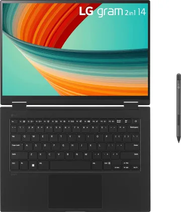 LG Gram 2 in 1 14 14T90R-K.AAB6U1 Laptop (13th Gen Core i5/ 16GB/ 512GB/ Win11)